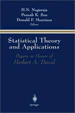 Statistical Theory and Applications: Papers in Honor of Herbert A. David