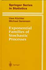 Exponential Families of Stochastic Processes