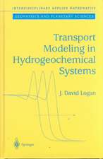 Transport Modeling in Hydrogeochemical Systems