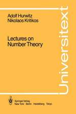 Lectures on Number Theory