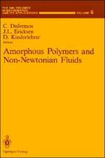 Amorphous Polymers and Non-Newtonian Fluids