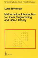 Mathematical Introduction to Linear Programming and Game Theory