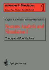 Systems Analysis and Simulation I: Theory and Foundations