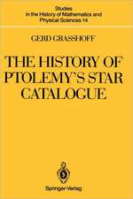 The History of Ptolemy’s Star Catalogue