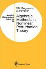 Algebraic Methods in Nonlinear Perturbation Theory