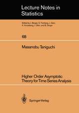 Higher Order Asymptotic Theory for Time Series Analysis