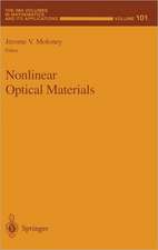 Nonlinear Optical Materials