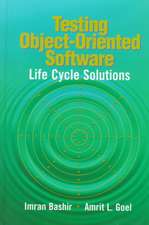 Testing Object-Oriented Software: Life Cycle Solutions