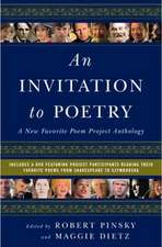 An Invitation to Poetry: A New Favorite Poem Project Anthology