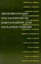 The Microeconomic Foundations of Employment and Inflation Theory