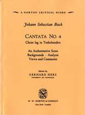 Bach Cantata No 4 (Norton Critical Scores)