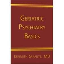 Geriatric Psychiatry Basics