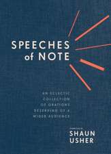 Speeches of Note