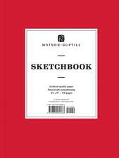 Large Sketchbook (Red)