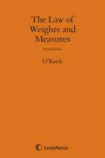 The Law of Weights and Measures