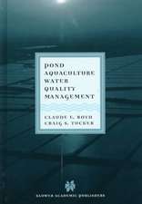 Pond Aquaculture Water Quality Management