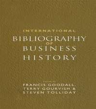 International Bibliography of Business History