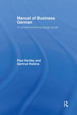 Manual of Business German: A Comprehensive Language Guide