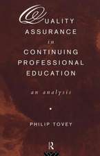 Quality Assurance in Continuing Professional Education: An Analysis