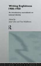 Writing Englishness: An Introductory Sourcebook