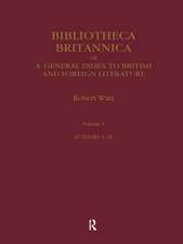 Bibliotheca Britannica