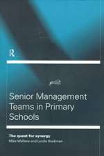 Senior Management Teams in Primary Schools