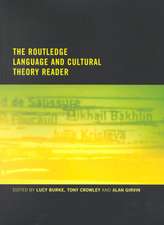 The Routledge Language and Cultural Theory Reader