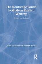 The Routledge Guide to Modern English Writing