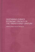 Sustaining China's Economic Growth in the Twenty-first Century