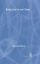 King Lear in our Time