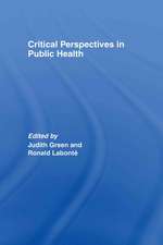 Critical Perspectives in Public Health