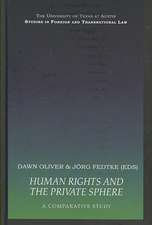 Human Rights and the Private Sphere: A Comparative Study