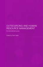 Outsourcing and Human Resource Management: An International Survey