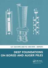 Deep Foundations on Bored and Auger Piles - BAP V: 5th International Symposium on Deep Foundations on Bored and Auger Piles (BAP V), 8-10 September 2008, Ghent, Belgium, Book + CD-ROM