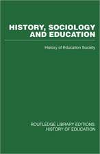 History, Sociology and Education