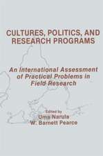 Cultures, Politics, and Research Programs: An International Assessment of Practical Problems in Field Research