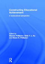 Constructing Educational Achievement: A sociocultural perspective