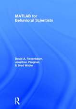 MATLAB for Behavioral Scientists