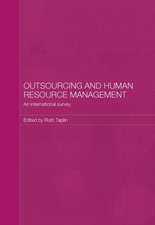 Outsourcing and Human Resource Management: An International Survey