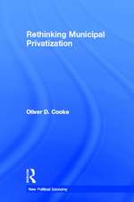 Rethinking Municipal Privatization