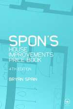 Spon's House Improvement Price Book