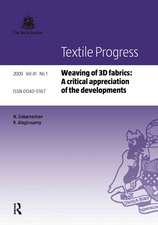 Weaving of 3D Fabrics: A Critical Appreciation of the Developments