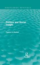 Politics and Social Insight (Routledge Revivals)