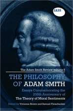 The Philosophy of Adam Smith: The Adam Smith Review, Volume 5: Essays Commemorating the 250th Anniversary of The Theory of Moral Sentiments