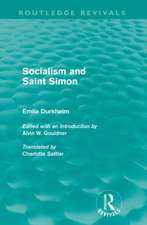 Socialism and Saint-Simon (Routledge Revivals)