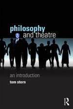 Philosophy and Theatre: An Introduction