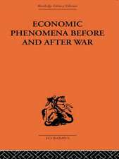 Economic Phenomena Before and After War: A Statistical Theory of Modern Wars