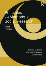 Principles and Methods of Social Research