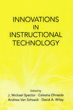 Innovations in Instructional Technology: Essays in Honor of M. David Merrill