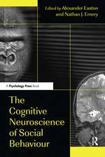 The Cognitive Neuroscience of Social Behaviour